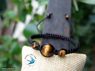 Vòng Handmade Đá Mắt Hổ