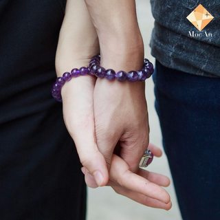 Vòng tay đá Thạch Anh Tím