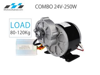 Combo Động cơ xe điện 12V 500Ư + IC 12V 500W(Tải 80-120kg)