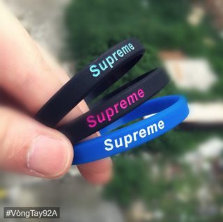 Vòng Tay Cao Su Supreme 05