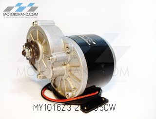 Động cơ xe điện chổi than 24V 350W có giảm tốc