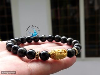 Vòng Đá Mắt Hỗ Mặt Phật
