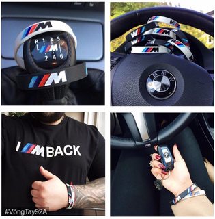 Vòng Đeo Tay Cao Su BMW